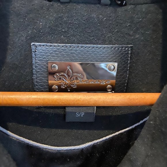 MACKAGE WOOL CASHMERE WOMAN"S COAT - Picture 3 of 5